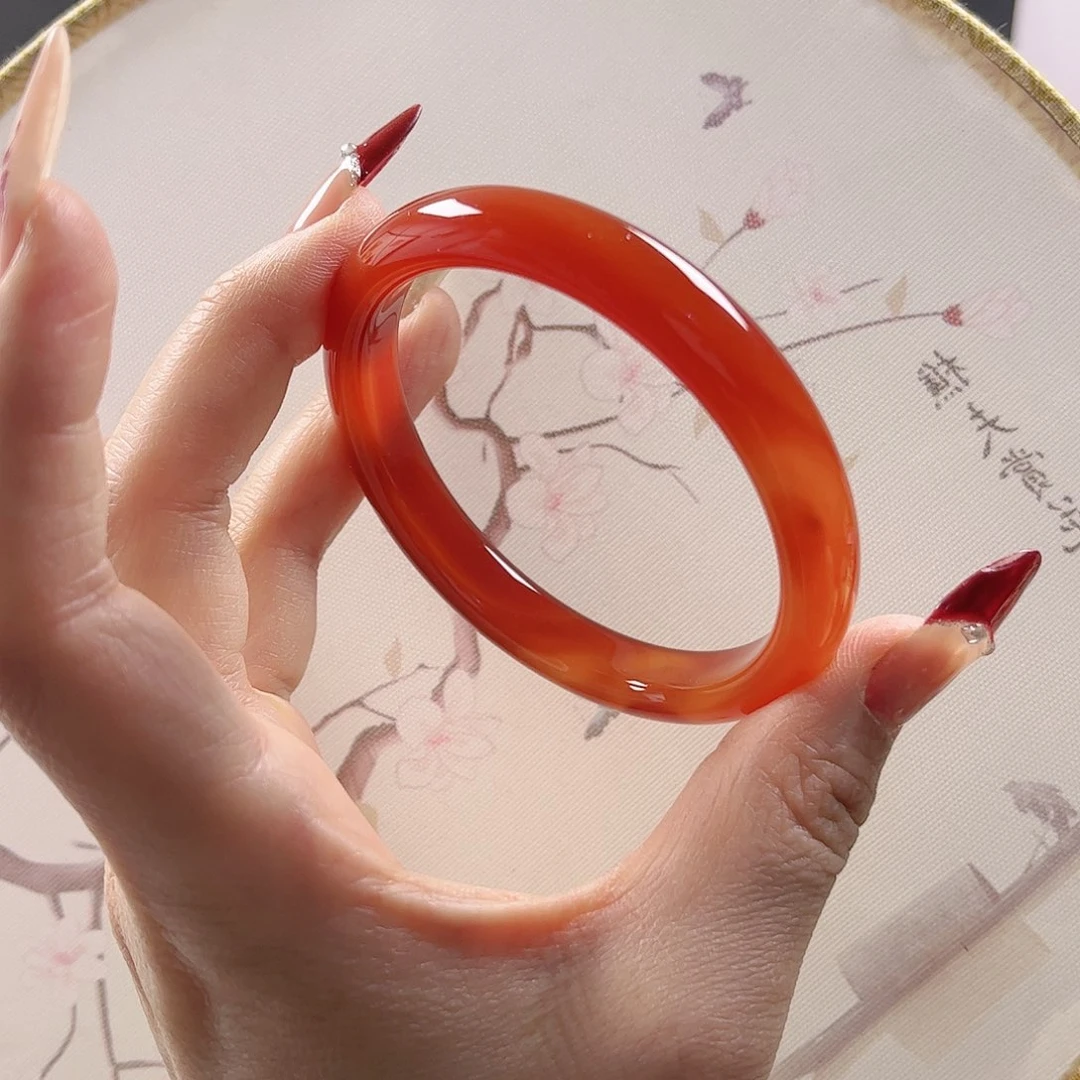 玛瑙/玉髓手镯未镶嵌༄****