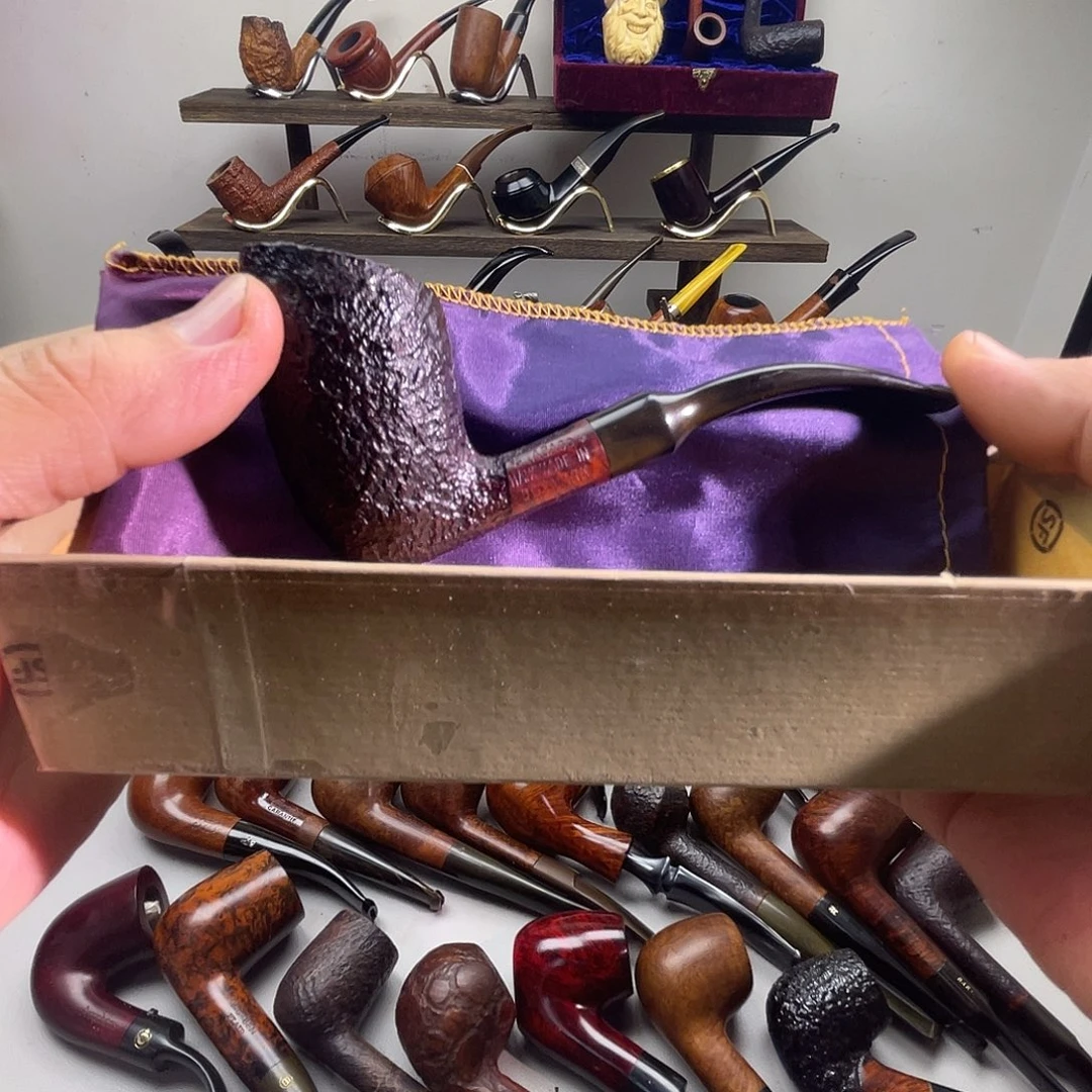 这***冷这个大叔不太冷石楠木烟斗