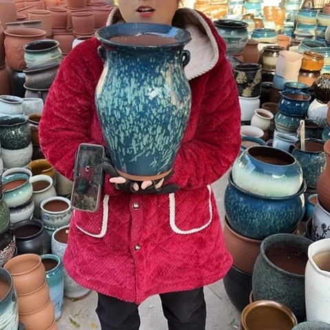 口20高32一个盆子。