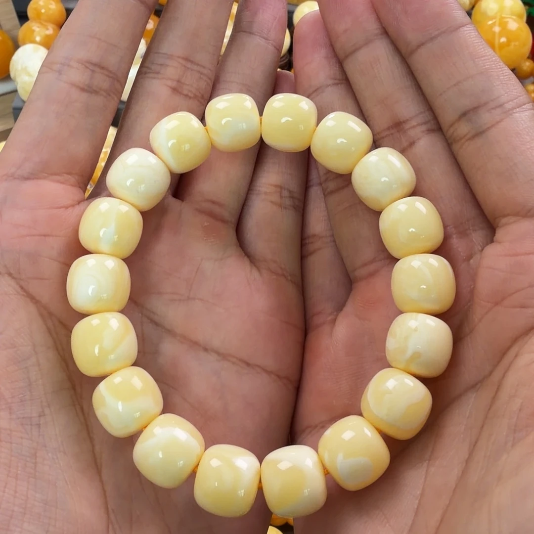 琥珀未镶嵌珠宝奇石13mm同料