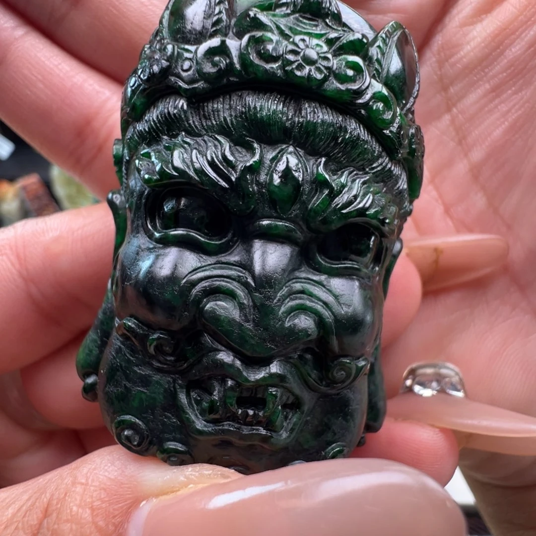 未镶嵌挂件翡翠天然缅甸