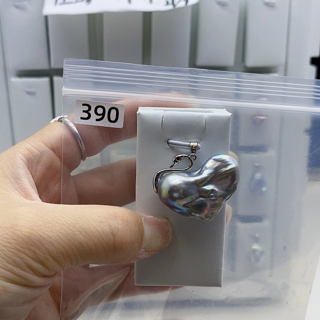 颈饰合金淡水珍珠