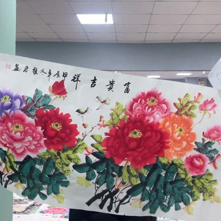 国画我的心好痛啊我的心真的好痛啊