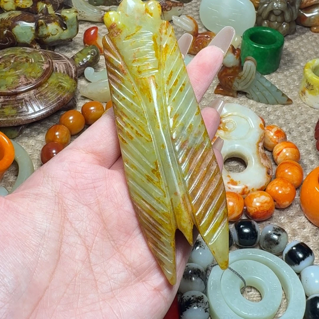 白玉菩提吊坠挂件