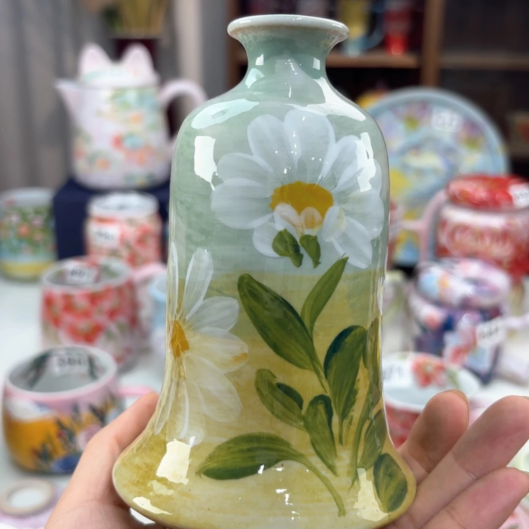 景德镇手绘高温釉下彩陶瓷茶具