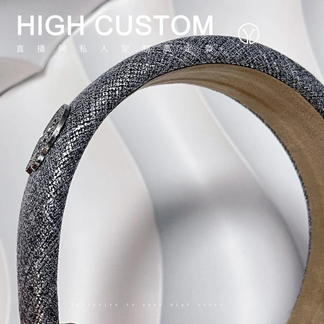 十字架银灰色发箍