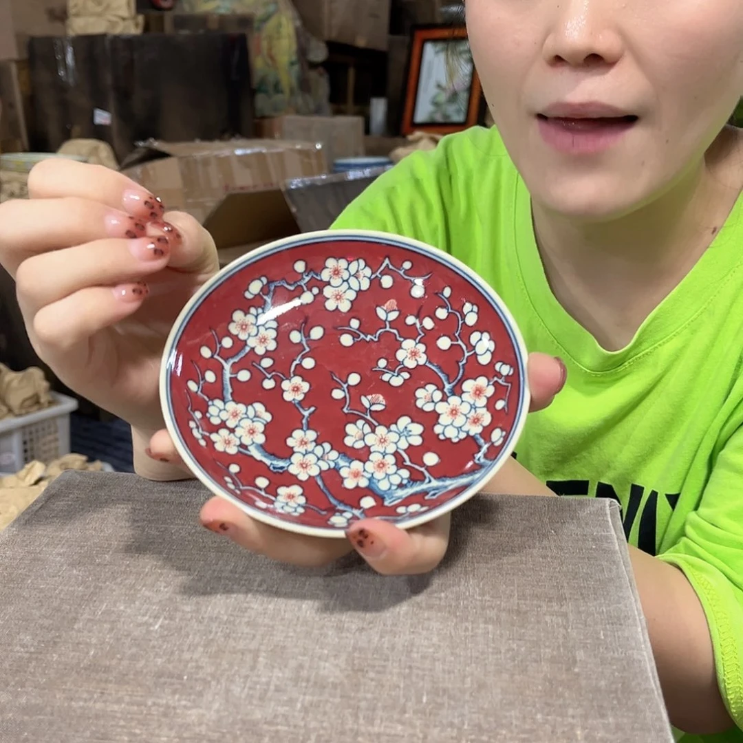 摆件///////景德镇陶瓷瓷器。黄。