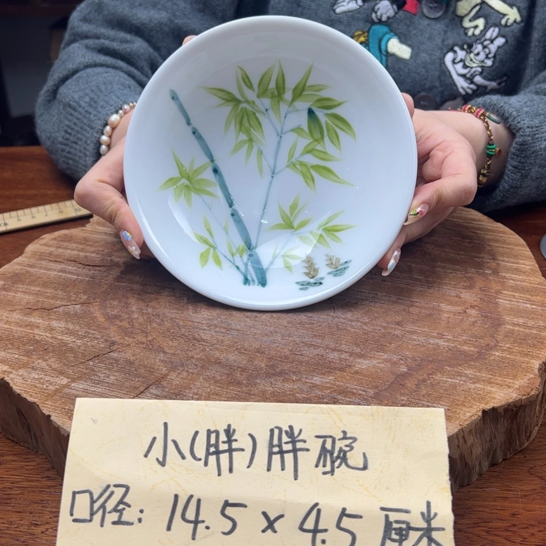 瓷片景德镇陶瓷手工手绘制作