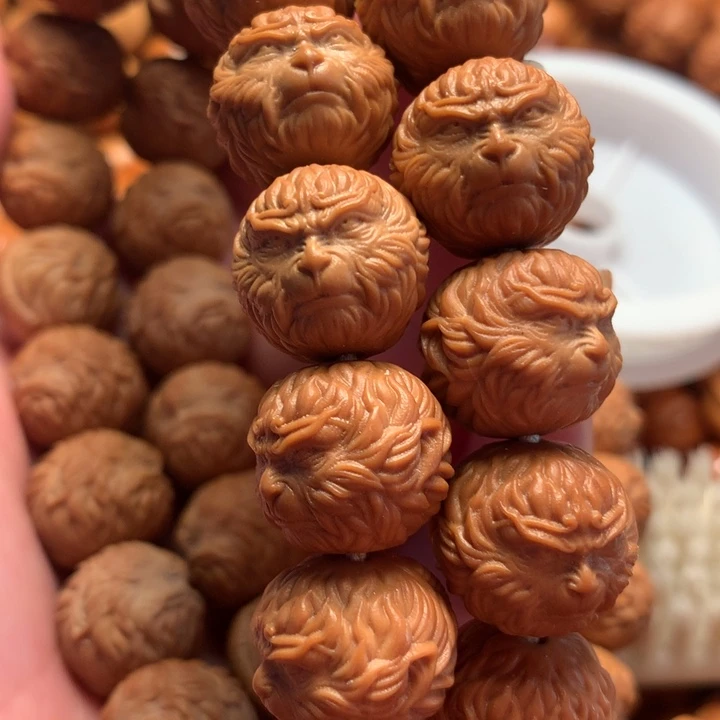 【闪购商品】猴头核桃手串转**悟空