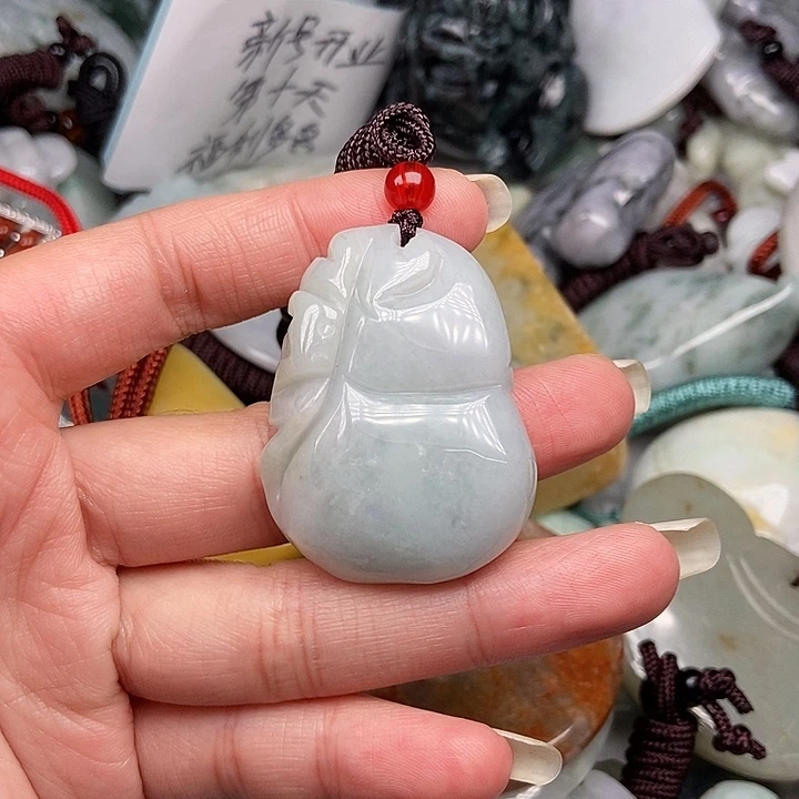 未镶嵌挂件翡翠葫芦