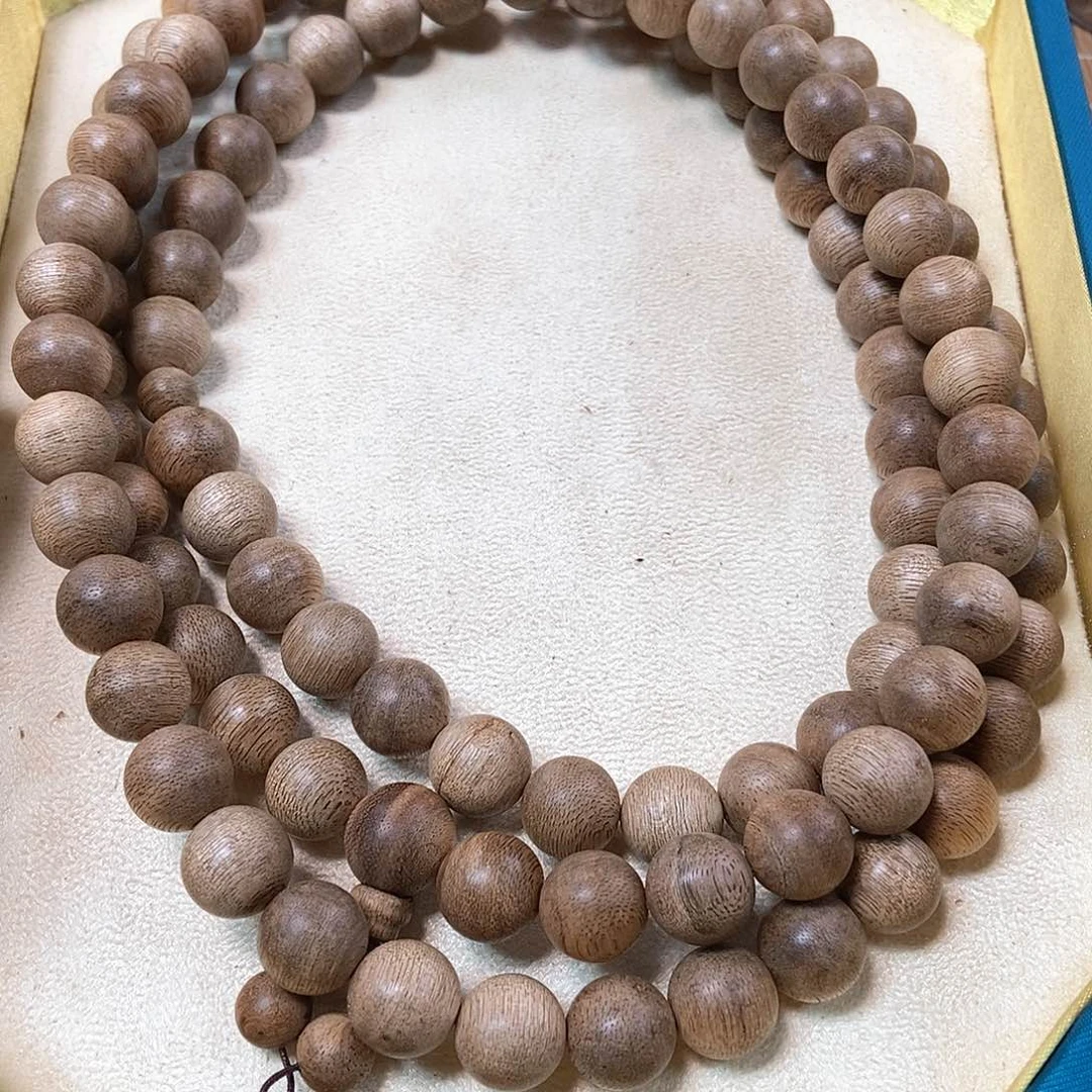 沉香手串菩萨棋大德珠1.3✖️108颗 八分沉