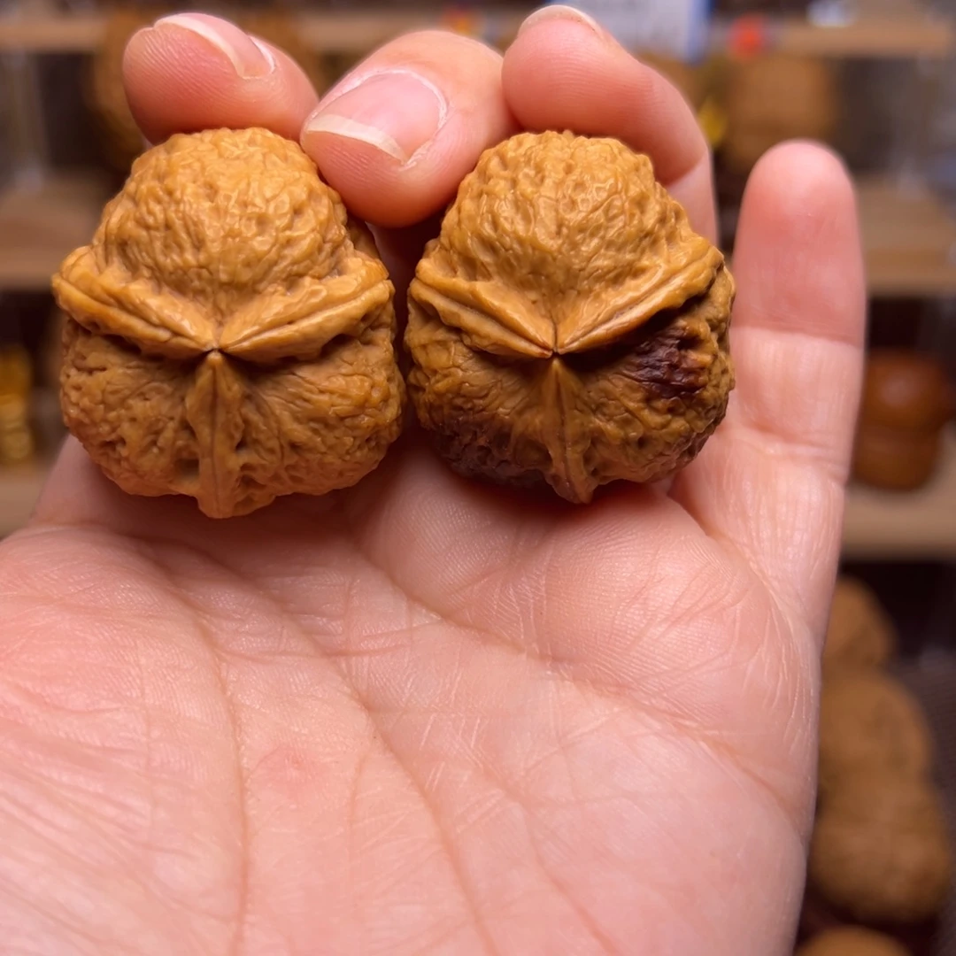 文玩核桃把件54w小三元35尺