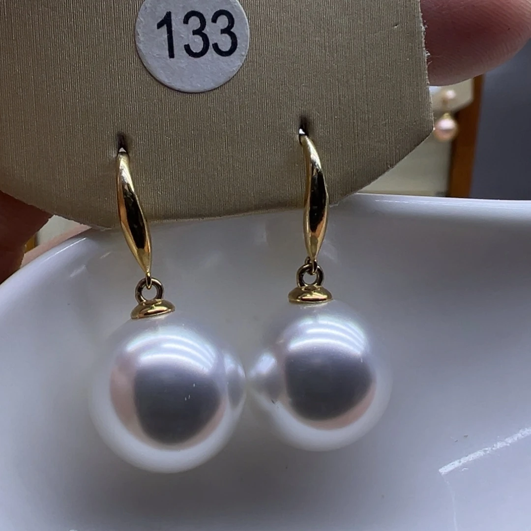 耳饰淡水珍珠银S925镶嵌
