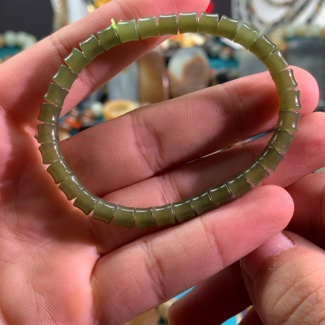 和田玉（糖玉）未镶嵌手链