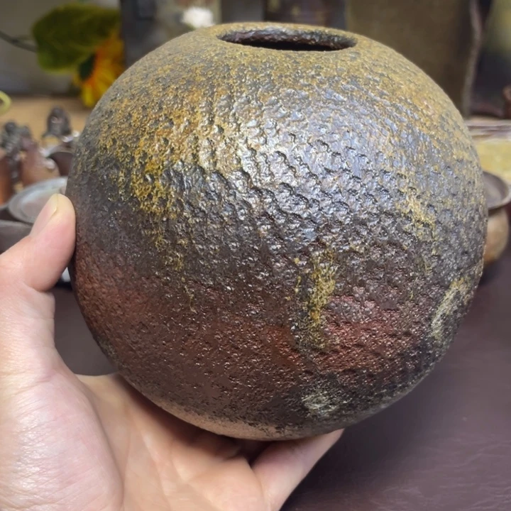 中居靖罐子备前烧作品