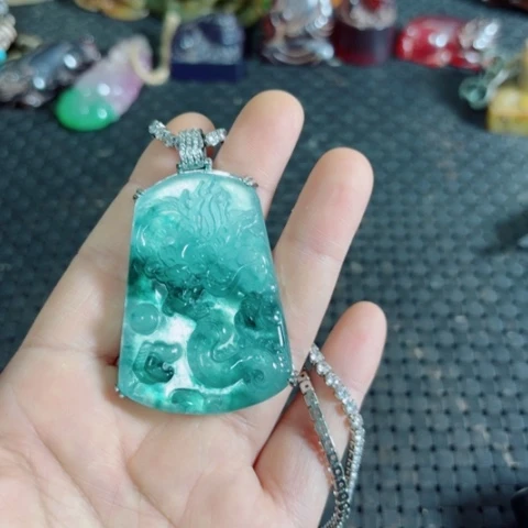 紫金钵盂菩提把件