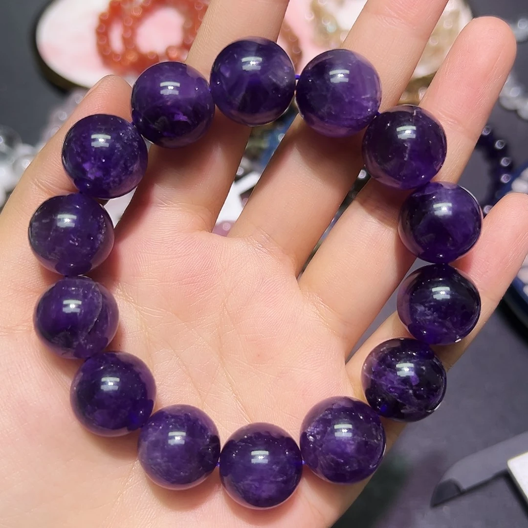 未镶嵌手链水晶紫超16号