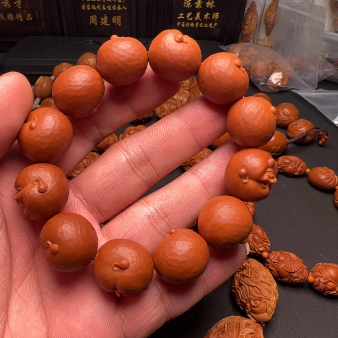 封***神手串/手链橄榄核橄榄核雕刻的作品