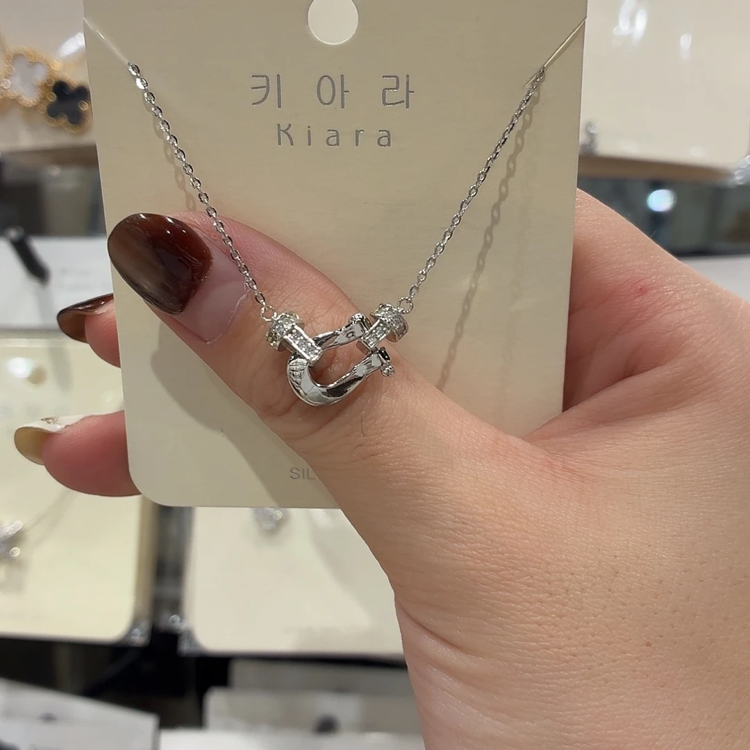 锆石纯铜合金项链