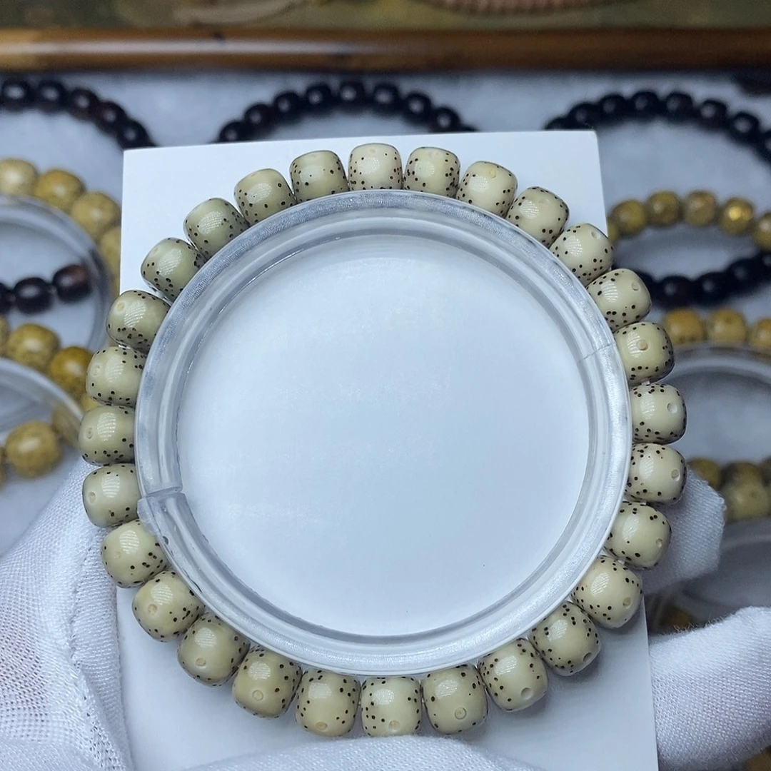 星月菩提手串87冰糖大留白