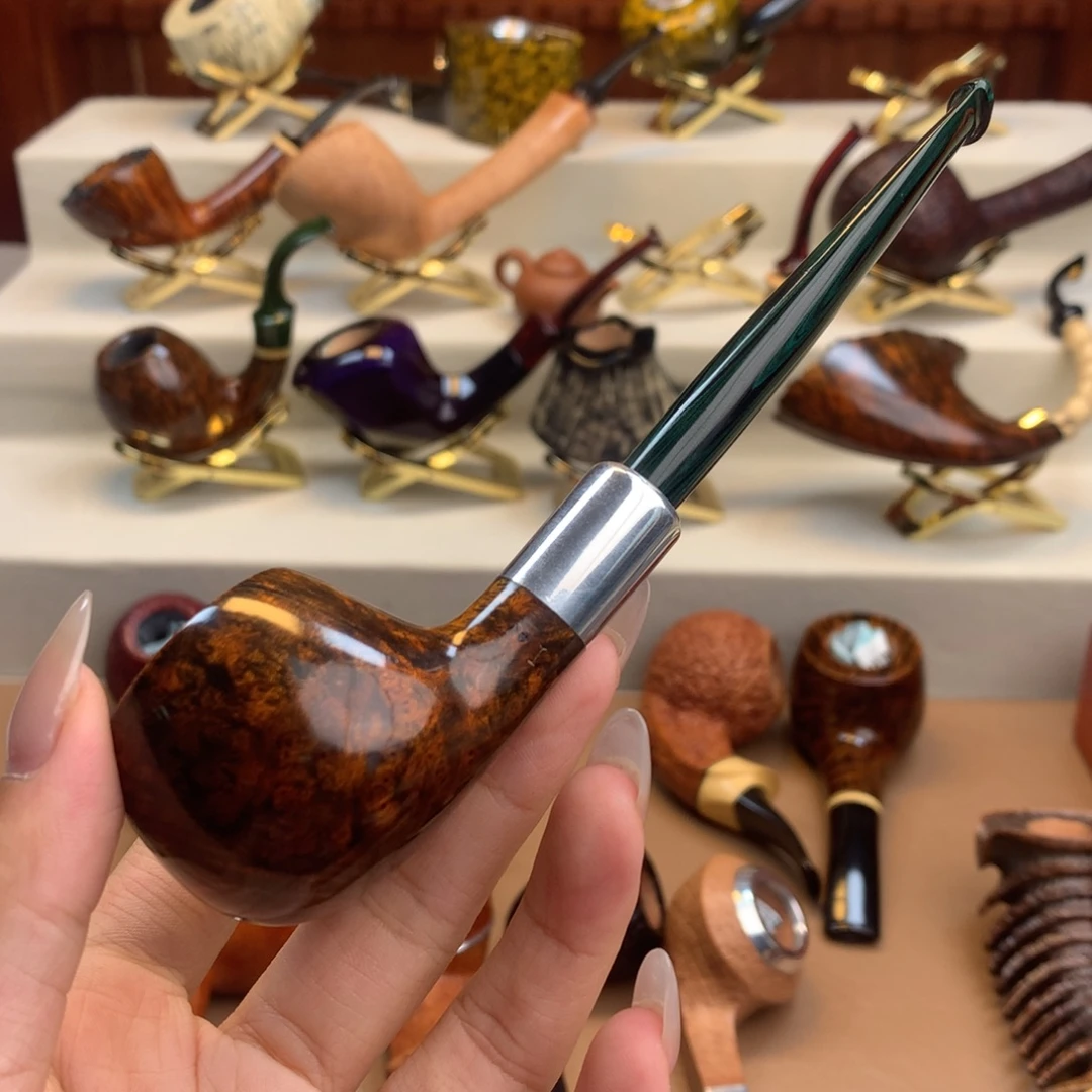 不***狼高品质石楠木烟斗