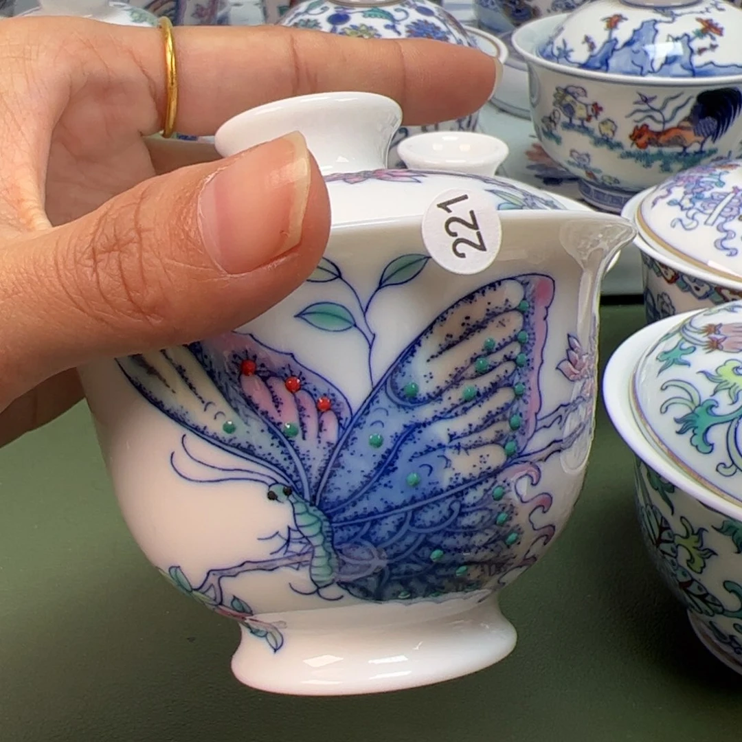杯景德镇纯手绘茶具221