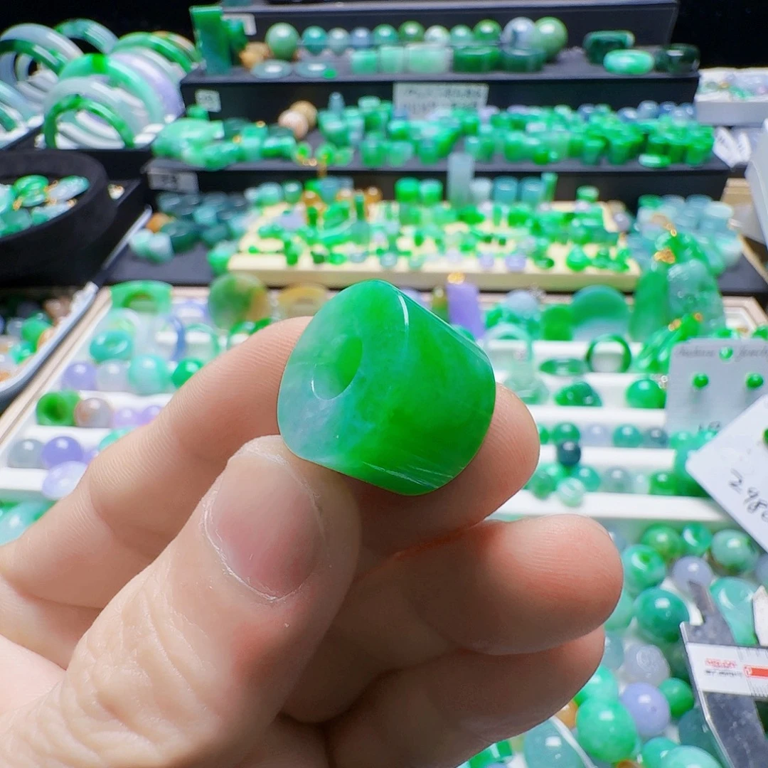 翡翠散珠直桶桶珠