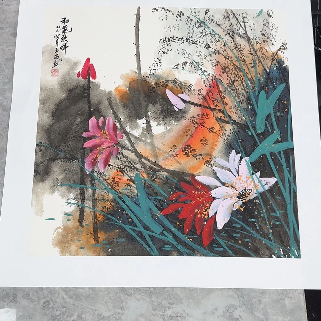 国画国画作品欣赏 68*68