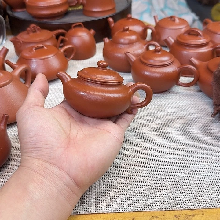 西***西紫砂壶全手工制作仿古