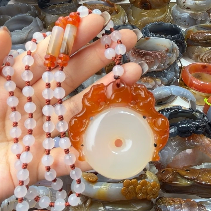 玛瑙/玉髓未镶嵌手镯
