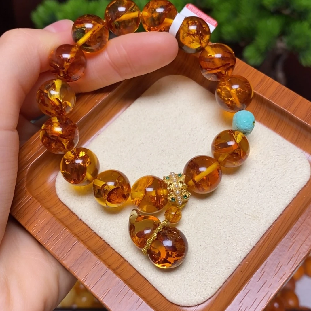 【闪购商品】手链蜜蜡未镶嵌手串