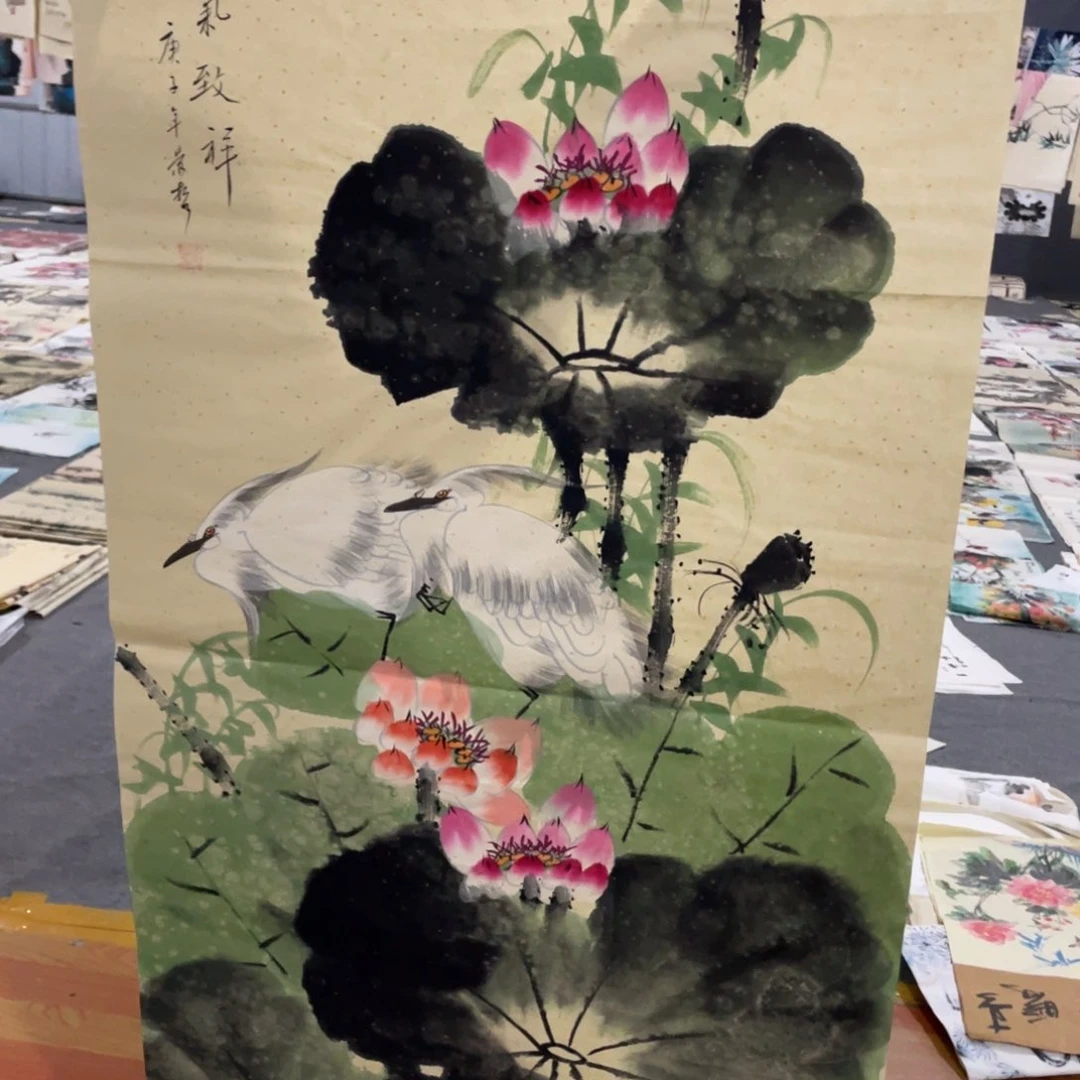 年画画创作等活动中的