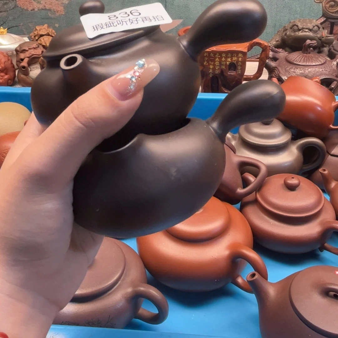 紫砂雕宠小器高品