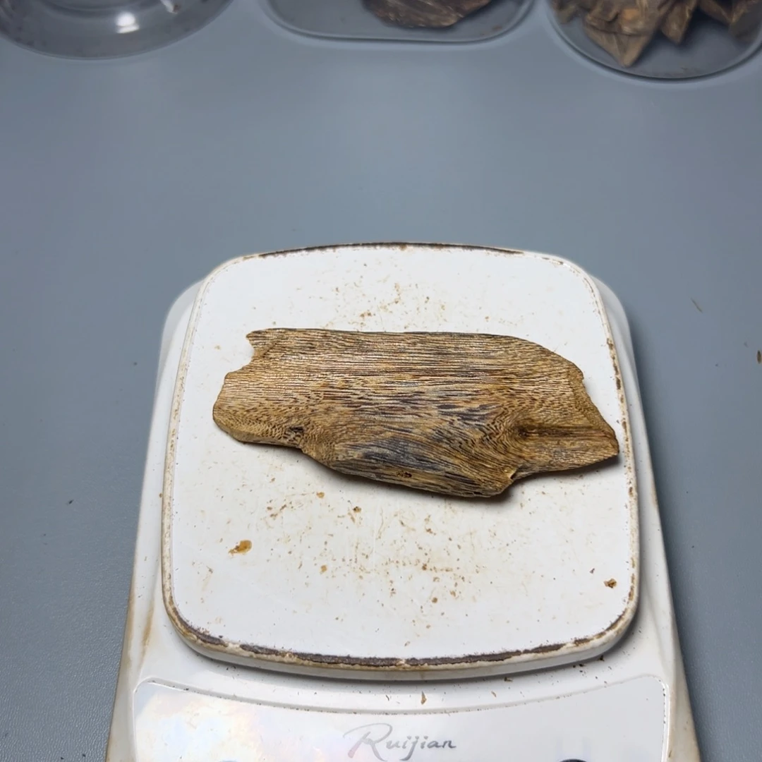 树脂制品茶**生海南棋楠白棋树16克