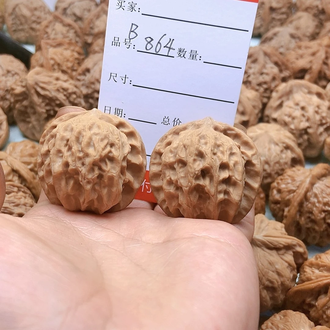 把件桃核864号全品平闷37尺蜡皮