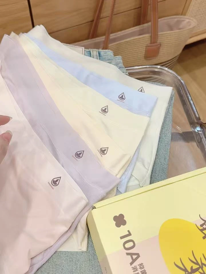 七言家10A抗菌新升级！益生菌无痕裸感高腰内裤85039#