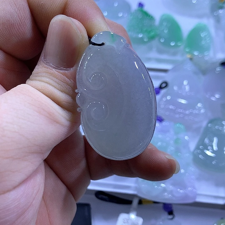 翡翠未镶嵌颈饰天然翡翠A货吊坠