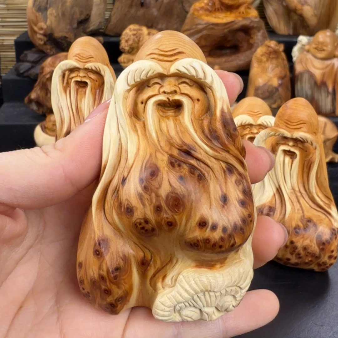 柏木（崖柏）手把件