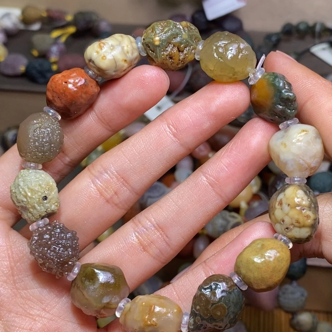 玛瑙/玉髓未镶嵌珠宝半成品