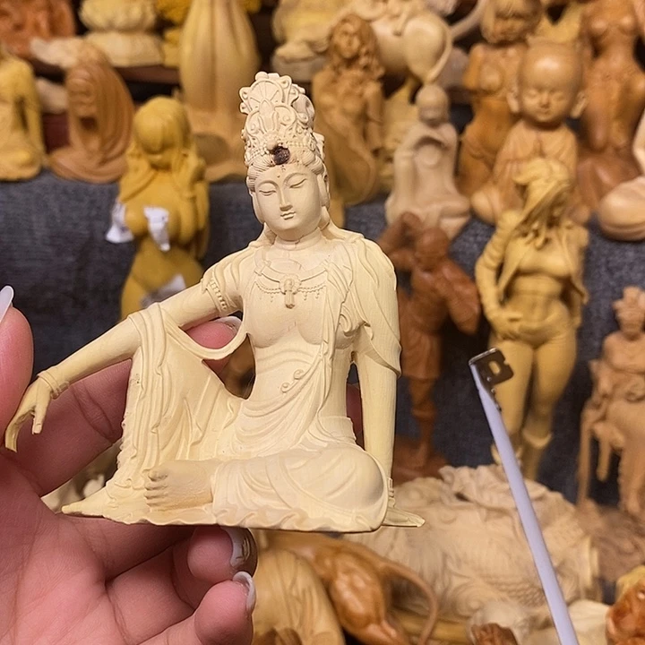 黄杨木黄杨木瑕疵观音