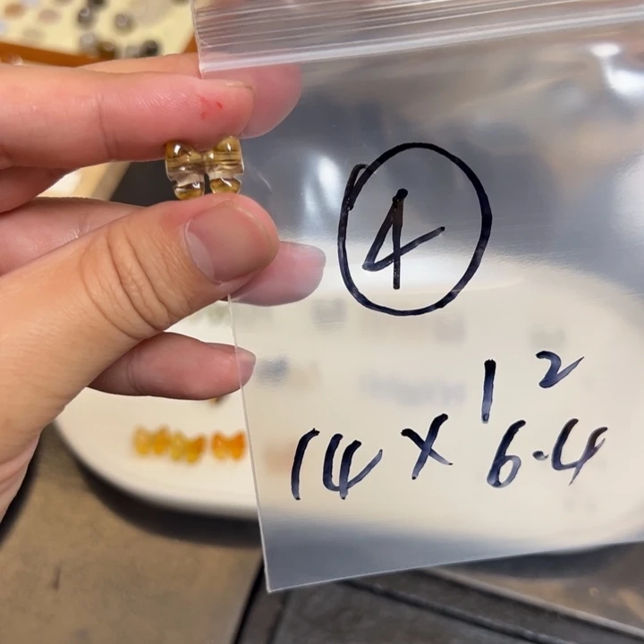 未镶嵌玛瑙/玉髓珠宝半成品