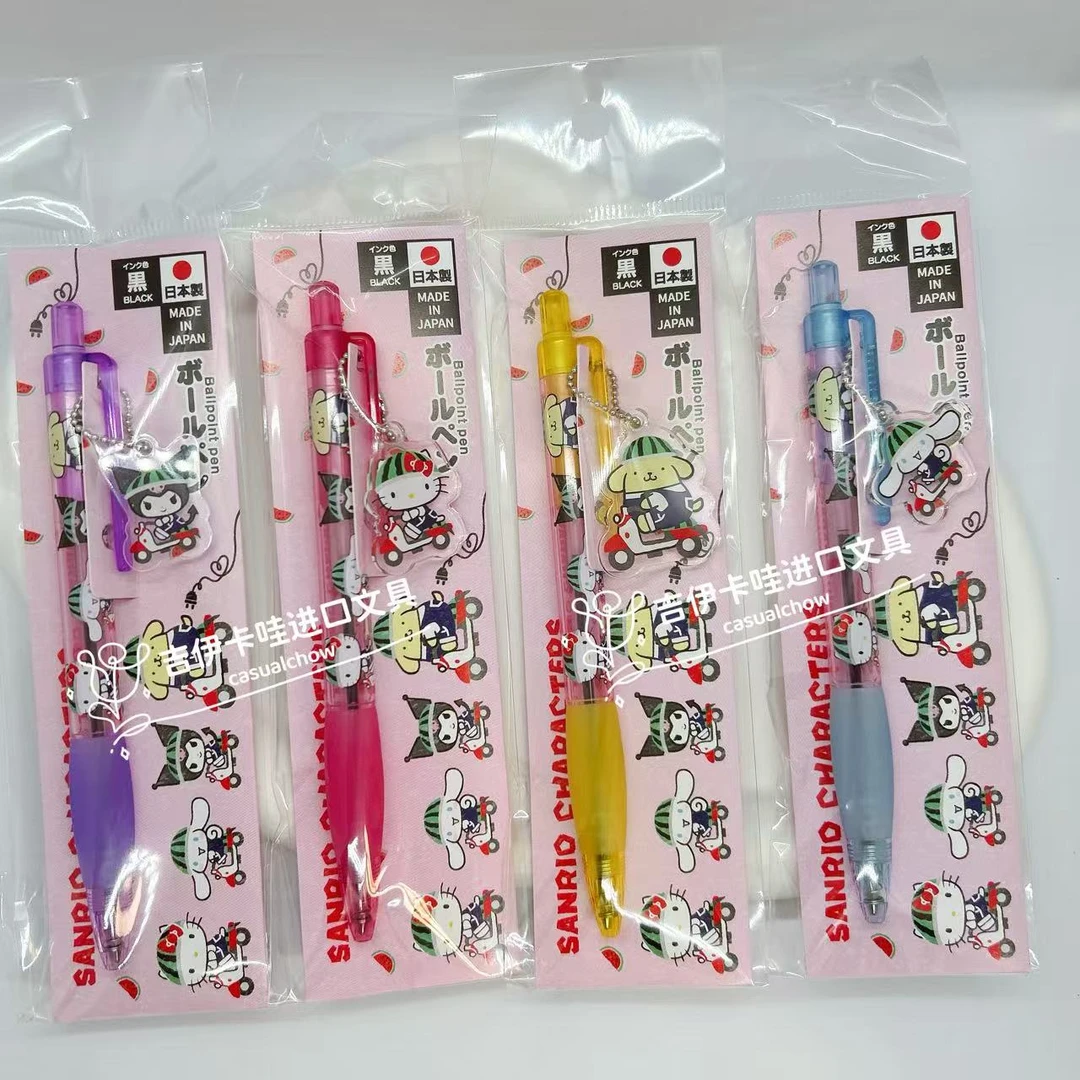 水果西瓜日本三丽鸥sanrio正品进口吊坠限定hellokitty布丁中油笔