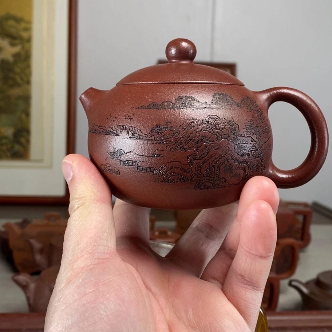 茶壶紫砂原矿泥料传统工艺制作