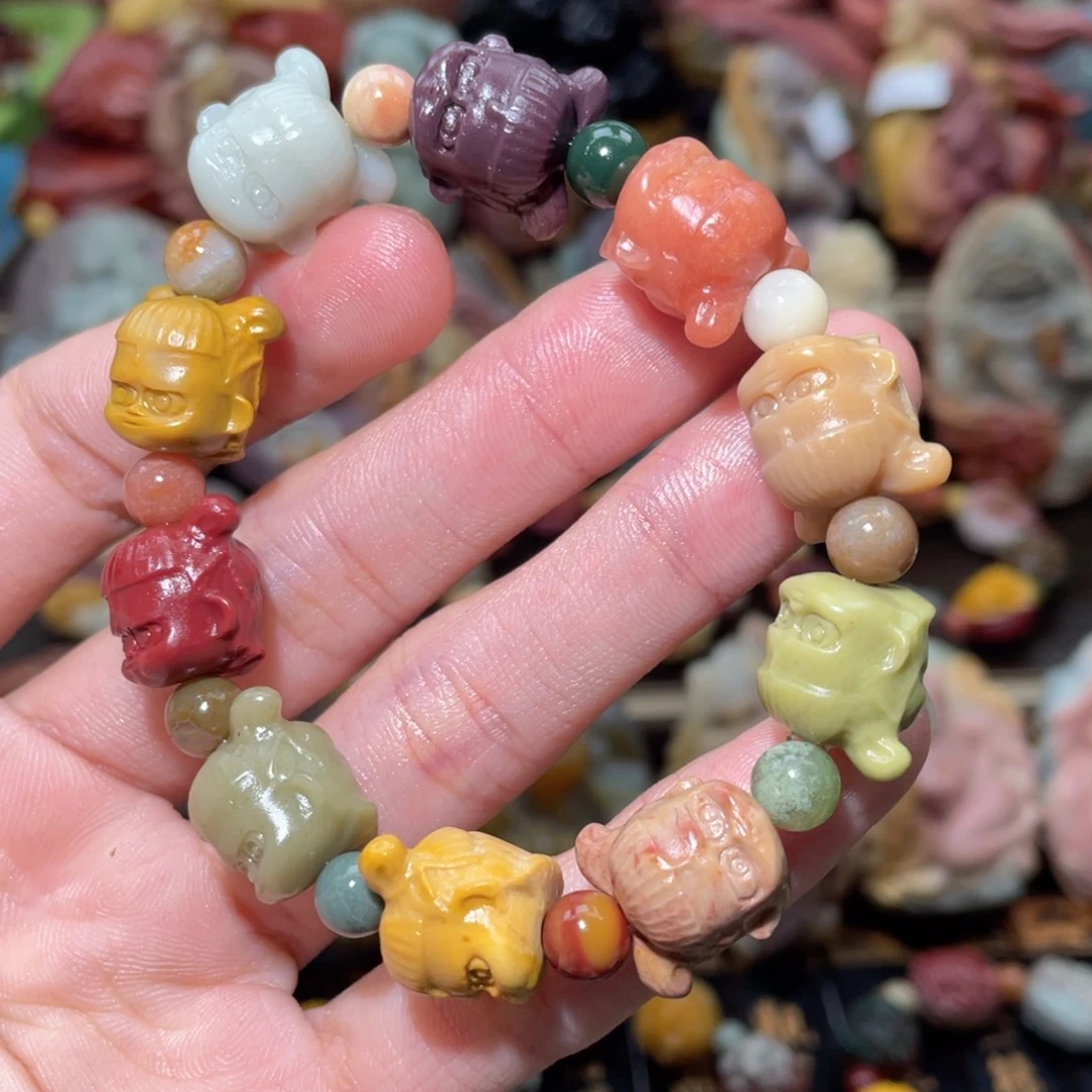 石英质玉未镶嵌手链