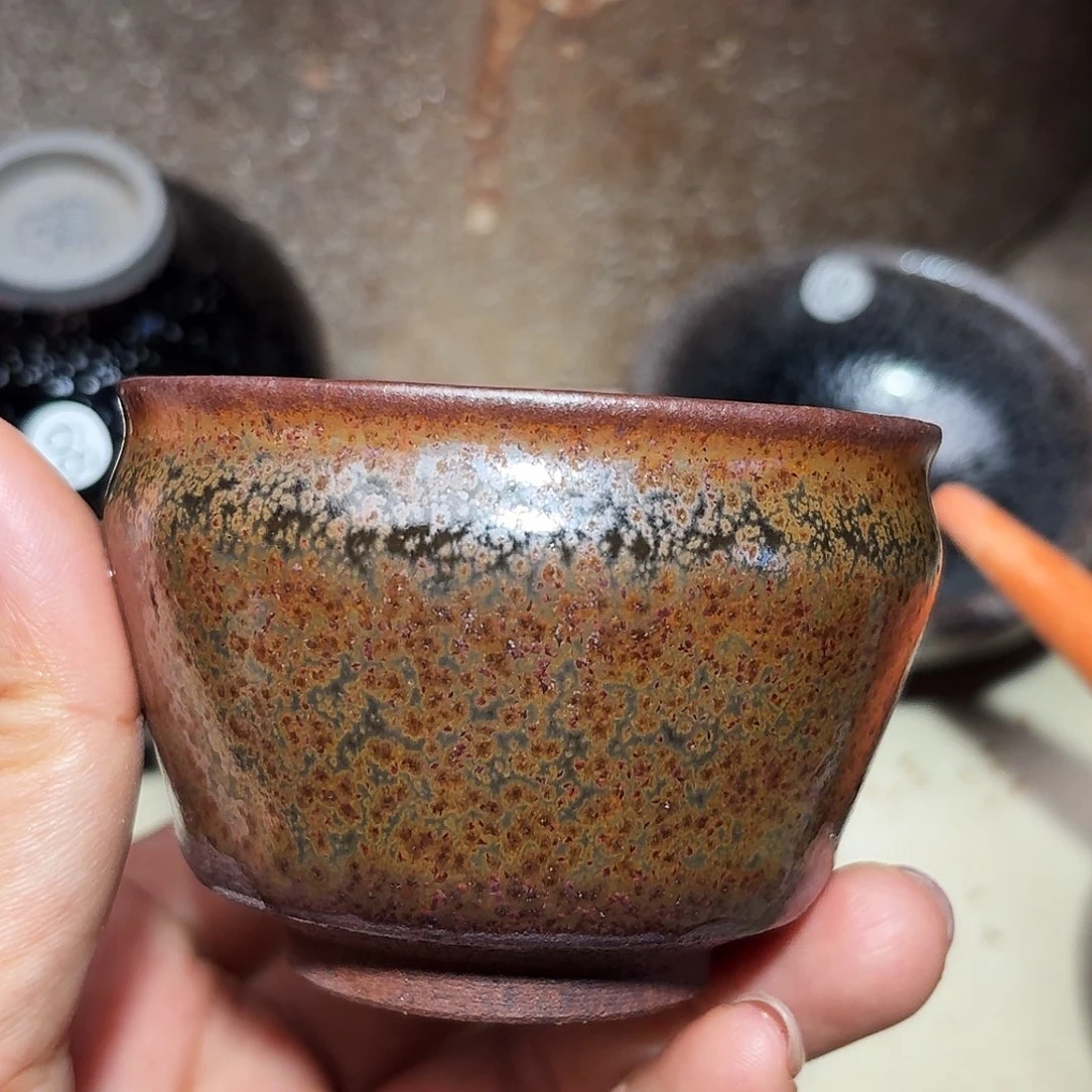 茶盏义兴龙窑建盏123