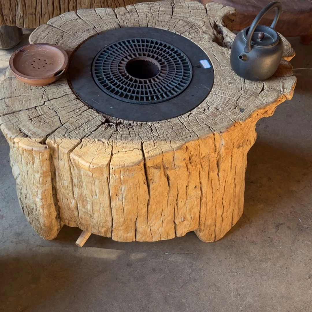 有机玻璃栎木围炉