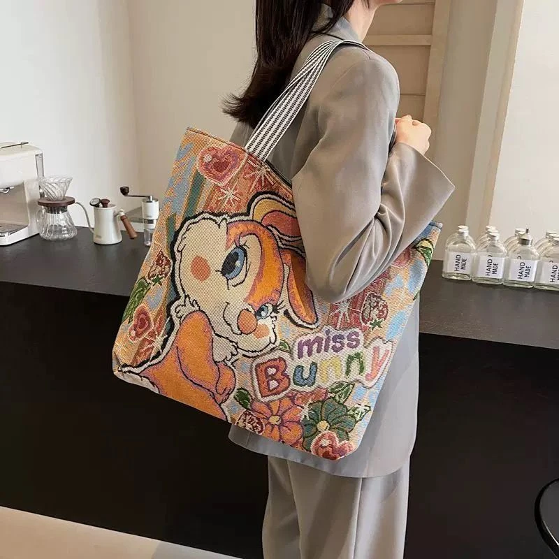 帆布包女大容量民族风手提包女休闲单肩拎包手提袋刺绣G