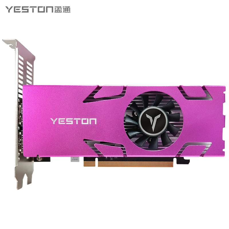 yeston/盈通多屏专业显卡四屏六联屏1050TI/R7 350/GT730股票期货