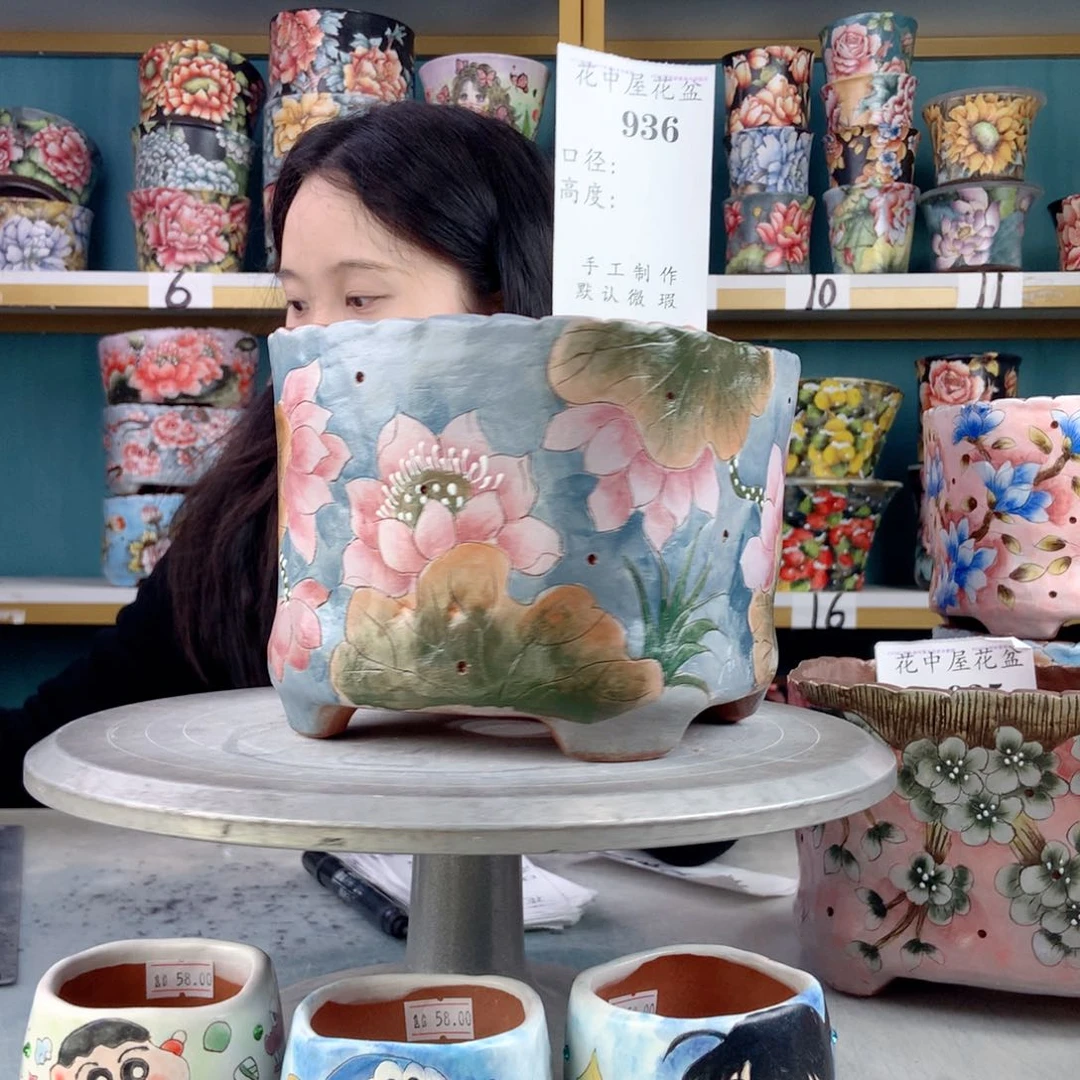 罐景德镇手工瑕疵936