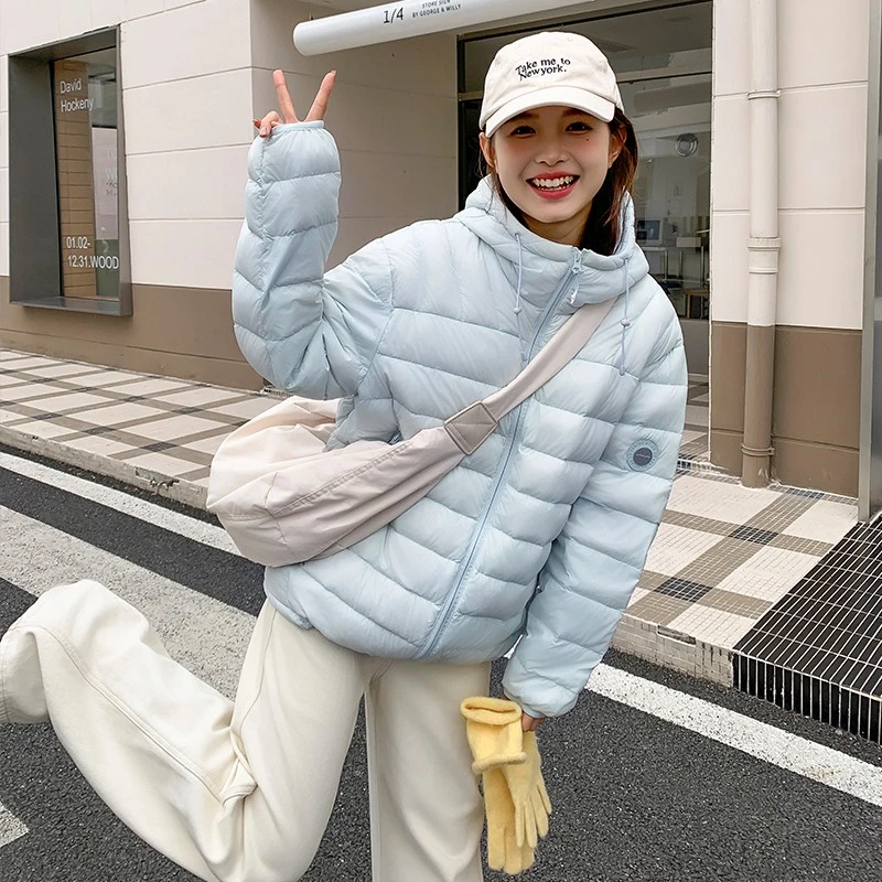 新款2025户外羽绒服时尚连帽保暖男女外套0